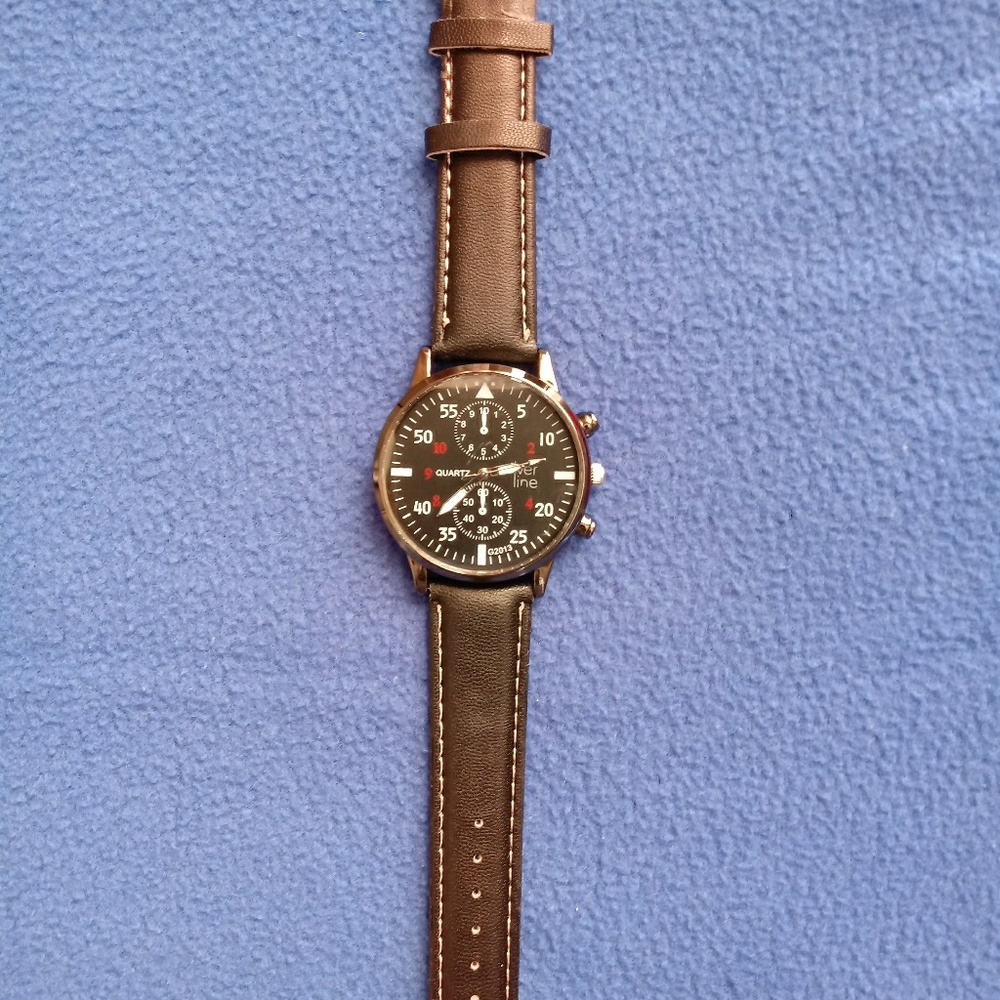 Leather Men's Watch 2 for $150
